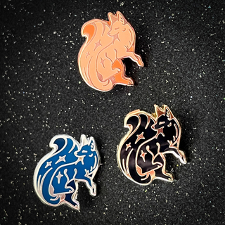 Fox Mini Pin - 0.75 Inch