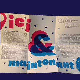 [FR] Exemplaire imprimé de Ici & Maintenant