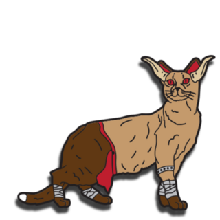 Catotaur Pin