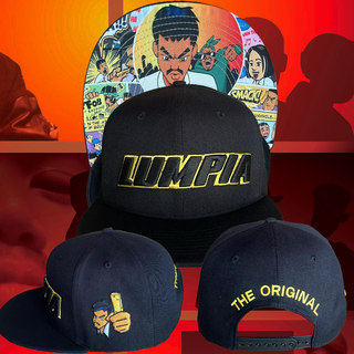 Snapback Cap - NEW ORIGINAL LUMPIA Black