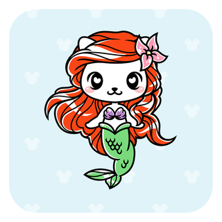 Nya Nya Neko Mermaid Ariel