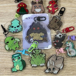 Acrylic Charm keychain