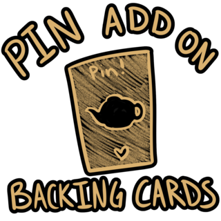 Pin Add-On: Backing Cards