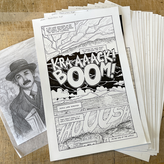 20 Original Art Story Pages from Pandora's Box: An ECHO Story