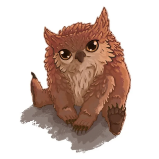 Baby OwlBear Cub