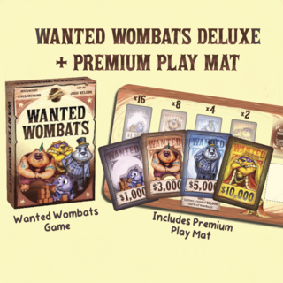 Wanted Wombats Deluxe with Premium Play Mat