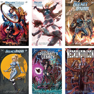 Lovecraft, Holmes & Houdini Comic Bundle