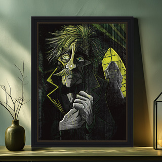 'The Wedding' art print