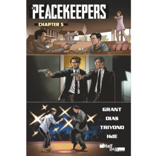 The Peacekeepers - Issue 5 - Pulp Fiction Variant (Signed)
