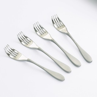 KNORK 4 PK Forged Stainless Steel Dinner Size Knork forks