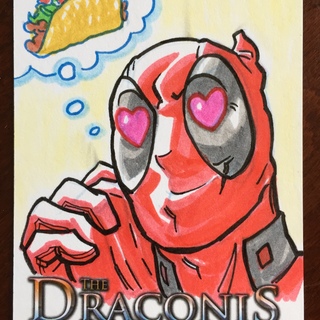 Deadpool/Tacos (card)