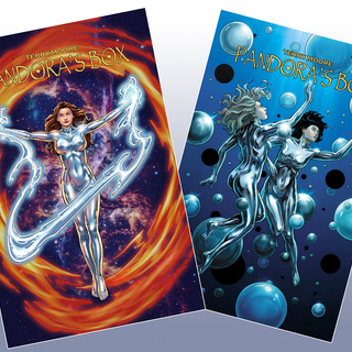 Set of Two 9" x 12" Signed ECHO Prints