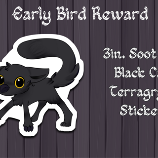 Zoomies Soot Sticker