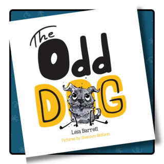 Signed Hardcover of The Odd Dog