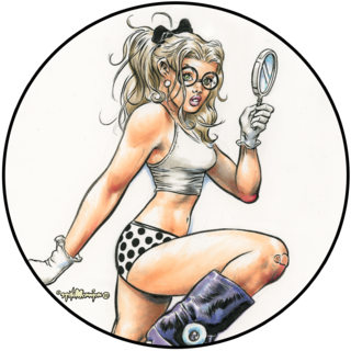 Fearless Dawn: The Bomb #2B Mystery Sticker