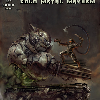 Warlash:Cold Metal Mayhem #1 Signed*