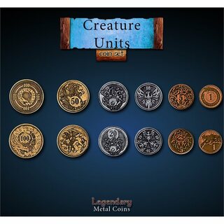 Creature Units Coin Set