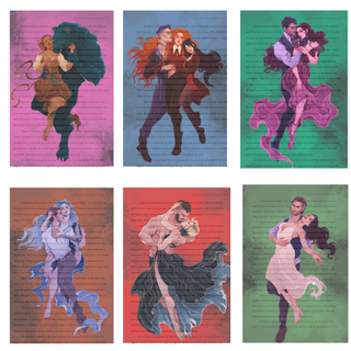 Cover Art Vellum Set  (6)