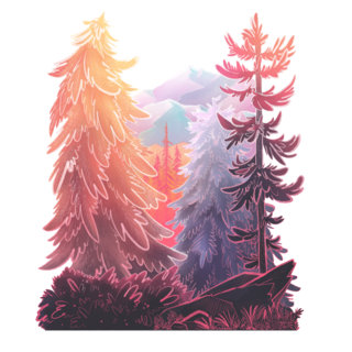 Forest Sticker