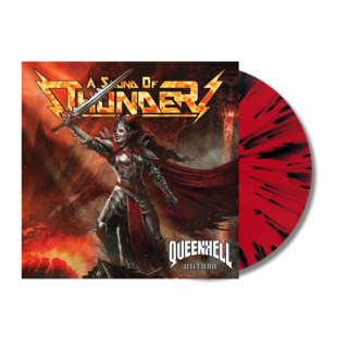 Queen of Hell: Initium 12" Vinyl - Trans Red w/ Black Splatter