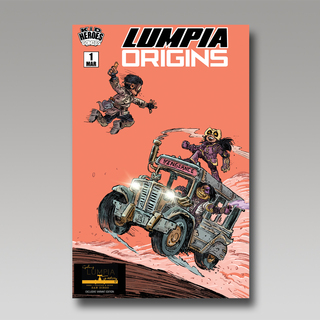 LUMPIA ORIGINS #1 - HOLOFOIL Gaslamp Lumpia Factory Exclusive Edition by Patrick Ballesteros