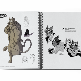 BEHIND THE SCENE LORE SKETCHBOOK