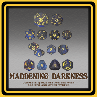 DCC Dice - Maddening Darkness