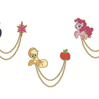 Twilight Sparkle & Friends Lapel Pin Set