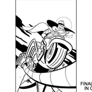 Darkwing Duck #1 EDGAR art-only cover