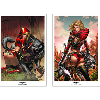 Red Riding Hood Mini Art Print Set