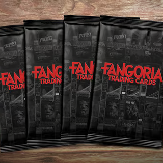4 FANGORIA Trading Card Packs