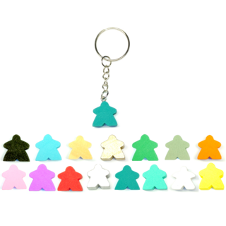 Meeple Keyring