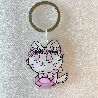 Gem cats keyring 1pcs