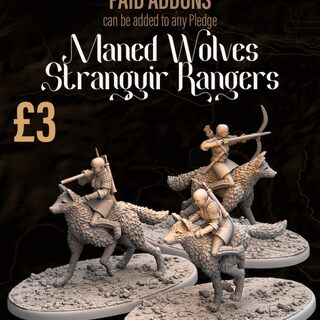 Strangyir Rangers on Maned Wolves