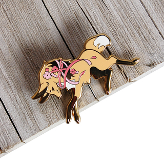 Maned Wolf Enamel Pin