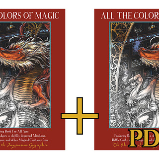 All The Colors of Magic - Coloring Book I + PDF