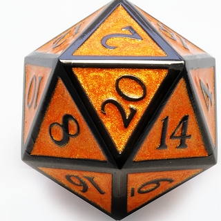 All Hallows Eve - Giant Metal D20