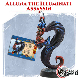 Alluna the Illuminati Assassin