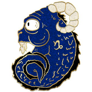 Zodiac Derpy - Capricorn - Pin