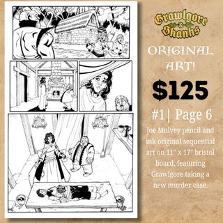 G&S #1 - Page 6 | ORIGINAL ART BY JOE MULVEY