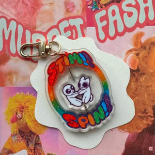 Stim Spin Keychain