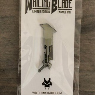 WAILING BLADE LIMITED EDITION ENAMEL PIN