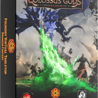 FoundryVTT - Tomb of the Colossus Gods 5e Module