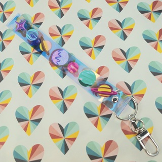 Iridescent Space Wristlet