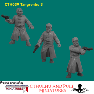 BG-CTH039 Tangrenbu 3 (3 models, 28mm, unpainted)