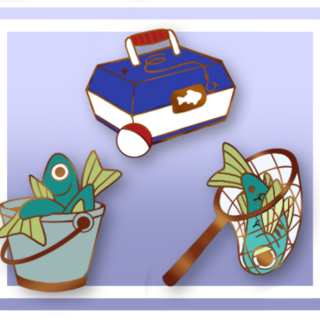 Mini Pin Set - Fisher