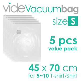 vide vacuum bag - S (5pcs value pack)
