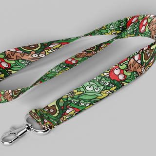 Veggie Cats Lanyard