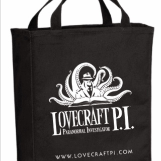LPI GLOW-IN-THE-DARK Canvase Tote Bag