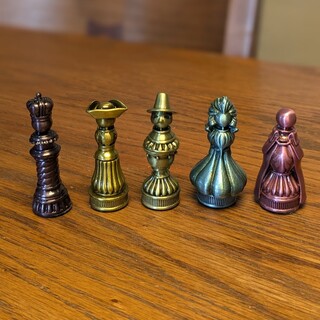 Molly House Metal Pawns